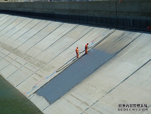 堤壩聚脲涂料防水噴涂